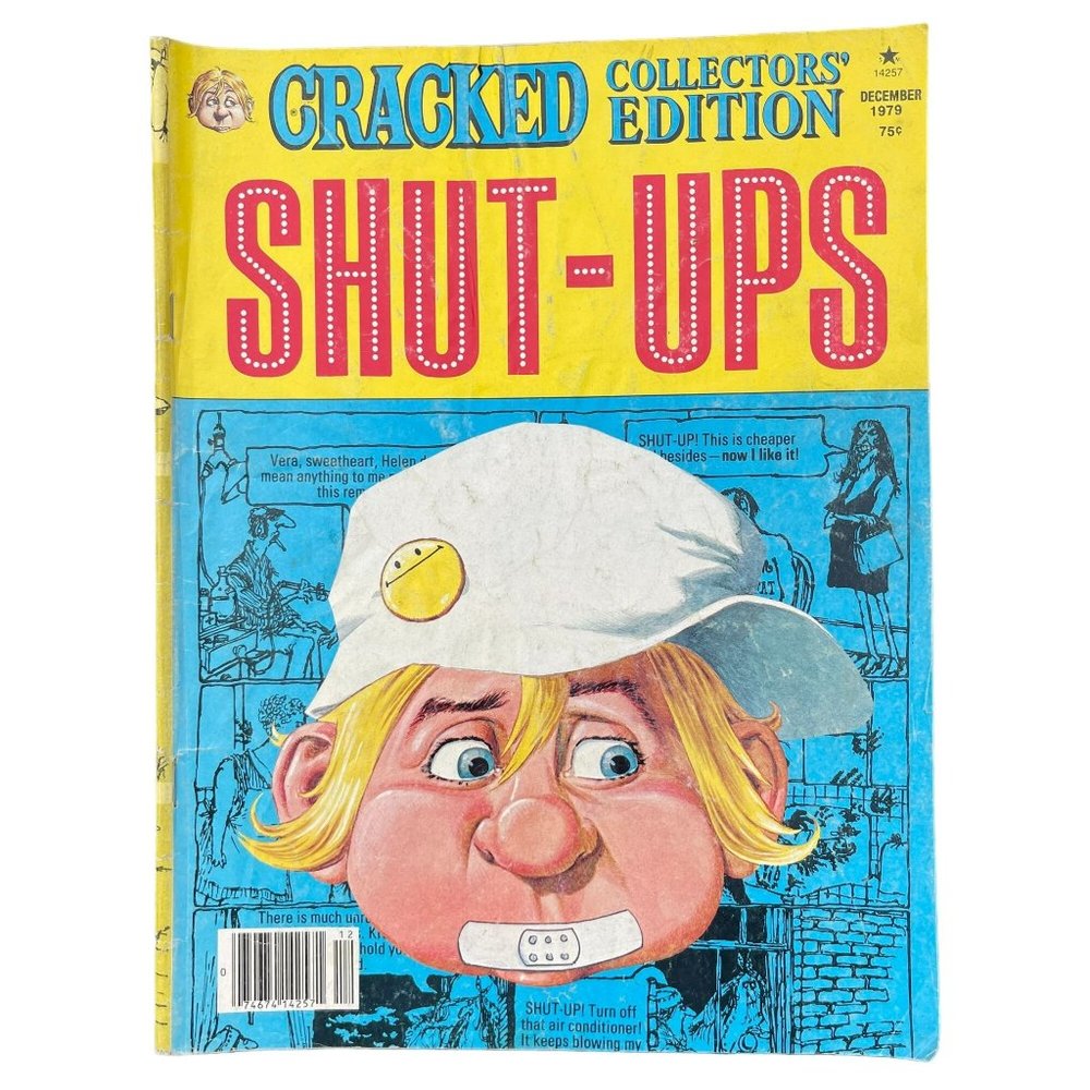 Vintage 1979 CRACKED SHUT-UPS Collectible Comedy Satire Comic‎ Book